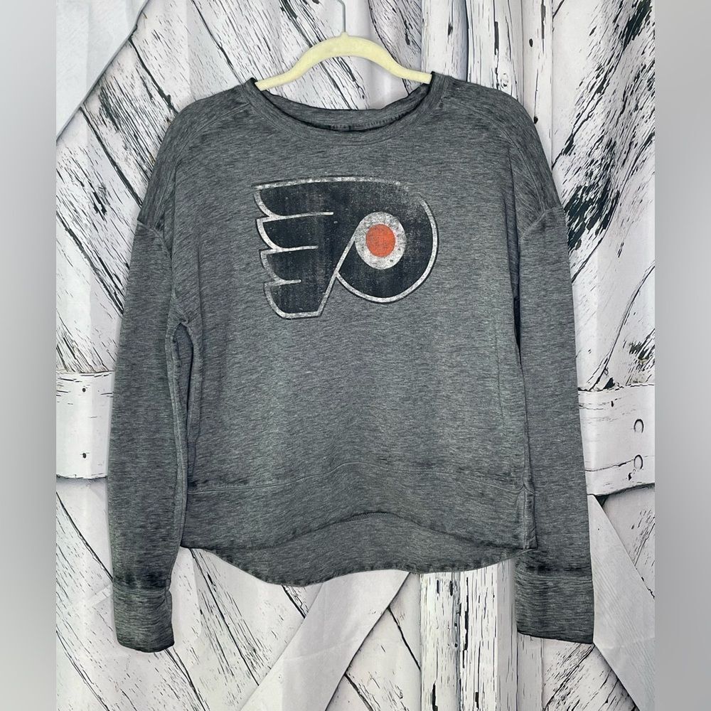 Philadelphia Flyers Grey Pullover Sweatshirt M